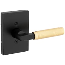 Matte Black / Satin Brass