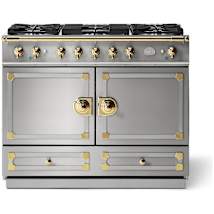 Stainless Steel / Polished Brass Trim