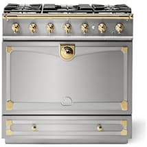 Stainless Steel / Polished Brass Trim