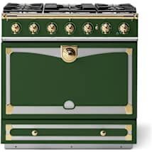 Brands Hatch Green / Stainless Steel / Polished Brass Trim