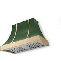Brands Hatch Green / Stainless Steel / Brushed Brass Trim