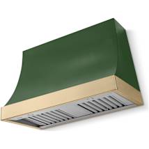 Brands Hatch Green / Stainless Steel / Brushed Brass Trim