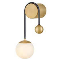 Lacquered Brass / Black