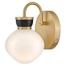Lacquered Brass / Black