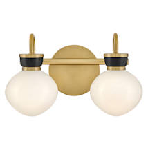 Lacquered Brass / Black