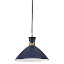 Matte Navy / Heritage Brass