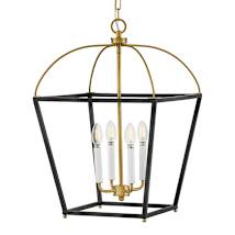 Black / Lacquered Brass