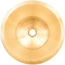 Satin Unlacquered Brass
