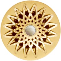 Polished Hammered Brass Coated