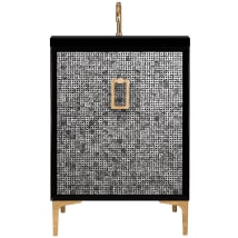 Black / Polished Brass