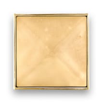 Polished Brass with Eglomise Prism Glass