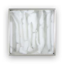 Satin Nickel with White Tiger Prism Glass