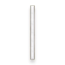 Polished Brass with White Prism Glass
