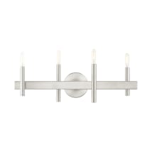 Brushed Nickel with Bronze Accents