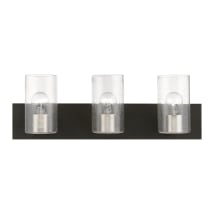 Black / Brushed Nickel Accents