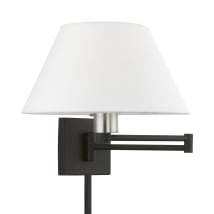 Black / Brushed Nickel Accent