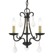 Black / Antique Brass