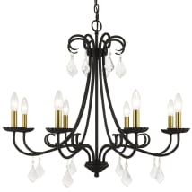Black / Antique Brass