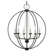 Black / Brushed Nickel Finish Candles