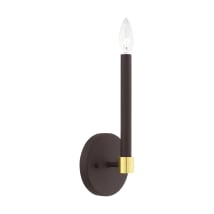 Bronze with Satin Brass Accents