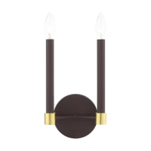 Bronze with Satin Brass Accents