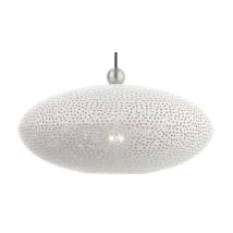 White with Brushed Nickel Accents