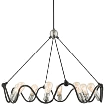 Textured Black with Brushed Nickel Accents