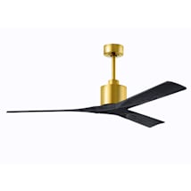 Brushed Brass / Matte Black
