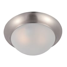 Satin Nickel / Frosted Glass