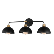 Black / Natural Aged Brass