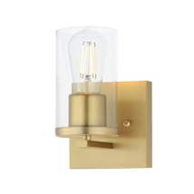 Satin Brass / Clear