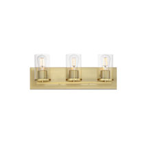 Satin Brass / Clear