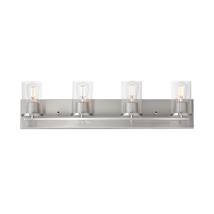 Satin Nickel / Clear