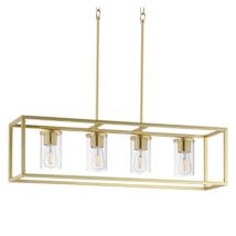 Satin Brass / Clear