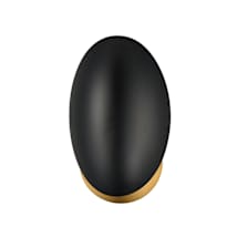 Black / Natural Aged Brass