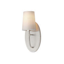 Satin Nickel / White