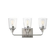 Satin Nickel / Clear