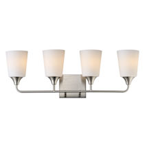 Satin Nickel / Satin White