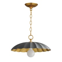 Dark Grey / Gold Leaf