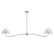 Polished Nickel / White