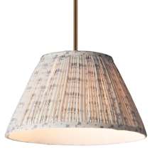 Weathered Brass / Blue White