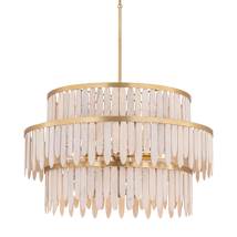 Weathered White / Natural Aged Brass