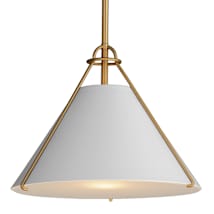Light French Gray / Natural Aged Brass