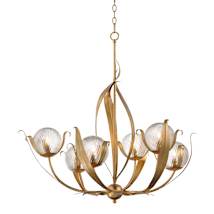 Gold Leaf / Clear Ribbed