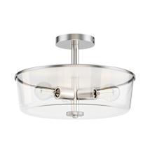 Satin Nickel / Clear