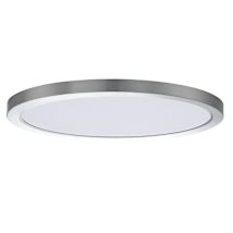 White / Satin Nickel