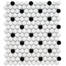 White / Black Dot