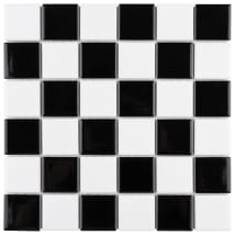 Checker (Black and White)