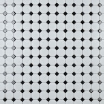 White / Black Dot
