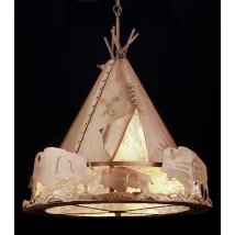 Antique Copper / Silver Mica